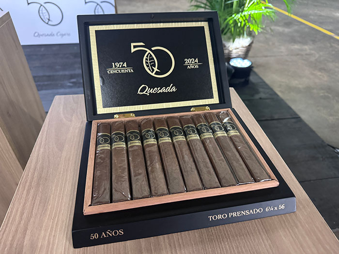 Image of Box of Quesada Cigars 50th Anniversary